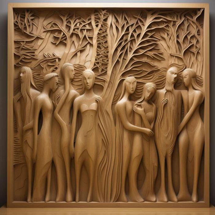 نموذج ثلاثي الأبعاد لآلة CNC 3D Art 